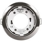 Светильник встраиваемый точечный Navigator 71 279 NGX-R1-003-GX53 круг металл хром изображение 1