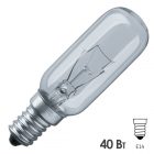 Лампа для кухонных вытяжек Navigator 61 206 NI-T25L-40-230-E14-CL 40W 230V прозрачная изображение 1