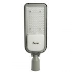 Консольный светодиодный светильник Feron SP3050 125LED 100W 5000K 230V серый IP65 d48-60mm изображение 1