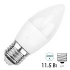 Лампа светодиодная свеча Rexant CN 11,5W 220V 4000K E27 1093Lm холодный свет изображение 1