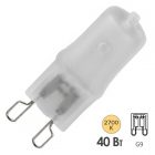 Лампа галогенная капсульная ЭРА JCD 40W 230V G9 FR (5055287103833) изображение 1