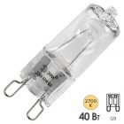 Лампа галогенная капсульная ЭРА JCD 40W 230V G9 CL (5055287103826) изображение 1