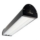 Светильник складской Feron AL1170 100W 120/90гр IP65 230V черный используются OSRAM LED 575х110х66мм изображение 1