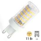 Лампа светодиодная капсула Feron LB-435 11W 2700K 230V G9 керамика теплый свет изображение 1