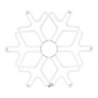 Фигура Neon-Night Снежинка из гибкого неона, 720LED 42W 230V 60х60см, IP65 цвет свечения белый изображение 1