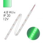 Лента светодиодная Gauss Elementary 2835/60-SMD 4.8W/m 12V DC IP20 зеленый (упаковка 5м) изображение 1