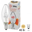 Лампа накаливания свеча ЭРА ДС (B36) 40W 230V E14 (5056183786434) изображение 1