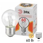 Лампа накаливания шарик ЭРА ДШ P45 60W 230V E27 (5056183786755) изображение 1