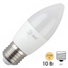 Лампа светодиодная свеча ЭРА RED LINE LED B35 10W 827 2700K 220V E27 теплый свет изображение 1