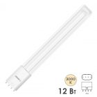 Лампа компактная светодиодная Osram DULUX L 24 LED 12W/830 3000K 2G11 1350lm (ЭПРА-220V) изображение 1