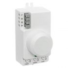 Микроволновый датчик движения белый EKF PROxima 1200Вт 360гр. до 20м IP20 MW-700 изображение 1