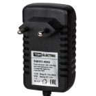Блок питания TDM 12W 12V IP20 для светодиодных лент и модулей DC пластиковый корпус, адаптер изображение 1