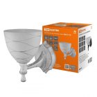 Светильник TDM НББ 21-60-1411 УХЛ4 max60W Е27 230V белый под серебро, плафон конус линии IP20 изображение 1