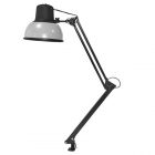 Светильник настольный Бета-К НДБ37-60-159 под лампу ЛОН/LED, max 60W 220V Е27, струбцина, серебро изображение 1