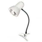 Светильник настольный Надежда-ПШ НДБ37-40-017 под лампу ЛОН/LED max 40W 220V Е27, на стойке, белый изображение 1