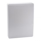 Щит навесной КЭАЗ OptiBox P-BNN-2-54-IP41 54 (3x18) модулей непрозрачная белая дверца IP41 (электрический шкаф) изображение 1