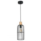 Светильник Navigator 93 301 NLF-P-001-03 40W металл черный провод 1м изображение 1