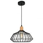 Светильник Navigator 93 303 NLF-P-001-05 40W металл черный провод 1м изображение 1