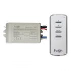 Выключатель дистанционный Feron TM72 230V 1000W 2-хканальный 30м с пультом управления изображение 1