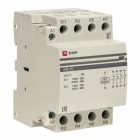 Контактор модульный EKF КМ 25А 4NC 230В AC 3 модуля изображение 1