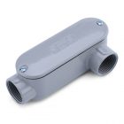 Коробка распределительная Fortisflex КРВ-П 50 (2”) угловая правая для металлорукава IP65 серая изображение 1