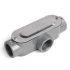 Коробка распределительная Fortisflex КРВ-Т 25 (1”) Т-образная для металлорукава IP65 серая изображение 1