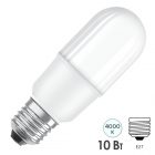 Лампа светодиодная Osram Stick 10W/840 (75W) E27 FR 1050Lm изображение 1
