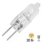Лампа галогенная капсульная Feron HB2 JC 20W 12V G4 изображение 1