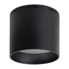 Светильник потолочный Feron HL363 под лампу GX53 max 12W 230V черный IP44 D82*H75mm изображение 1