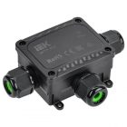Коробка распределительная ИЭК WTP-402 3 ввода герметичная 137х95х43 мм IP68 изображение 1