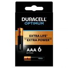 Батарейка Duracell AAA LR03 Optimum 1,5V алкалиновая (упаковка 6 шт) 5014066/158856 изображение 1
