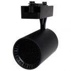 Трековый светодиодный светильник JazzWay PTR 1335 35W 4000K 24° BL черный с сотовой решеткой IP40 изображение 1