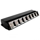 Трековый светодиодный светильник JazzWay PTR 2120R 20W 4000K 60° BL черный 270мм IP40 изображение 1