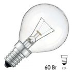 Лампа накаливания шарик ДШ 60W 230V E14 прозрачная (8109006) изображение 1
