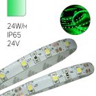 Светодиодная лента Foton FL-Strip 2835-SW120-G 24W/m GREEN 24V IP65 зеленый 10x5m изображение 1