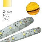 Светодиодная лента Foton FL-Strip 2835-SW120-Y 24W/m YELLOW 24V IP65 желтый 10x5m изображение 1