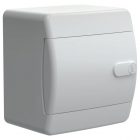 Щит накладной ИЭК UNION Compact ЩРН-П-4 4м белая дверь IP41 изображение 1