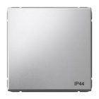 Одноклавишный переключатель Systeme Electric ArtGallery 10A IP44 алюминий изображение 1