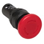 Кнопка грибок EKF PROxima SW2C-11MZ с фиксацией NO+NC 22мм IP54 красная изображение 1