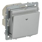 Выключатель карточный ИЭК BRITE 30А алюминий (ВС10-1-8-БрА) изображение 1
