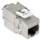 Розеточный модуль EKF TERACOM RJ45 cat.5E Keystone экранированный STP 110 IDC 180 самозажимной изображение 1