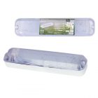 Светильник вандалоустойчивый TDM LED ДПБ 01-2х6-002 12W 4000K 1000Lm IP40 с датчиком САВ изображение 1