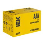 Батарейка ИЭК AAA LR03/AM 4 1150мАч 1,5V алкалиновая (мизинчиковая) (упаковка 28шт) изображение 1