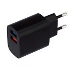 Сетевое зарядное устройство Rexant 2 x USB, 5V, 2.4 A, черное изображение 1