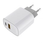 Сетевое зарядное устройство Rexant с двумя портами USB-A + USB-C, 20Вт изображение 1