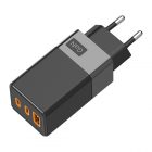 Сетевое зарядное устройство Rexant USB-A и 2 USB-C, 65Вт Gan компактный изображение 1