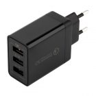 Сетевое зарядное устройство Rexant-переходник 3xUSB адаптер, 30W черное изображение 1