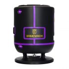 Лазерный уровень Ermenrich PLUS LN20, 4 линии, цвет лазера зеленый, диапазон до 30 м, фиолетовый изображение 1