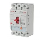 Автоматический выключатель DKC YON MGS160 3P 40-50A регулировка теплового расцепителя 25кА (автомат электрический) изображение 1