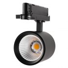 Светильник светодиодный трековый трехфазный JazzWay 3P PTR 7030 30W 4000K 3300Lm 36° BL IP40 черный изображение 1
